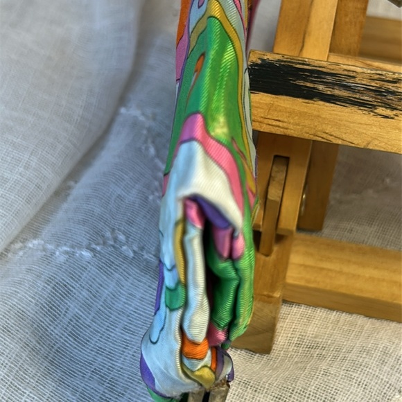 Vintage silk Emilio Pucci-motif psychedelic pattern - Picture 6 of 13